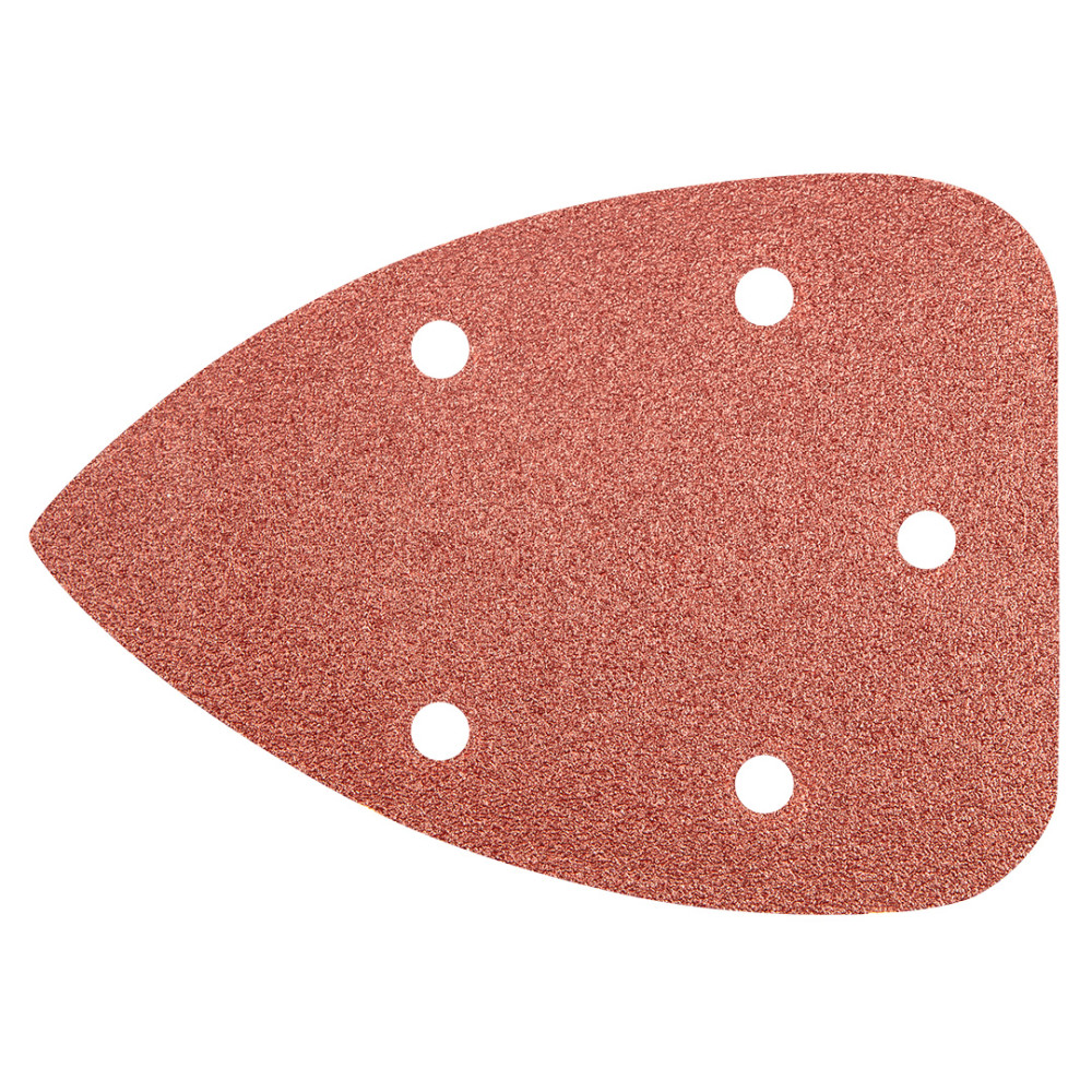 Slipande papper med kardborre, K80, 5 st. Slipande papper med kardborre, K80, 5 st.