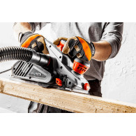 Elhyvel 1300W, hyvlingsdjup 3,5 mm, hyvlingsbredd 110 mm.