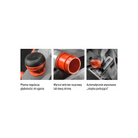 Elhyvel 1300W, hyvlingsdjup 3,5 mm, hyvlingsbredd 110 mm.
