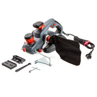 Elhyvel 1300W, hyvlingsdjup 3,5 mm, hyvlingsbredd 110 mm.