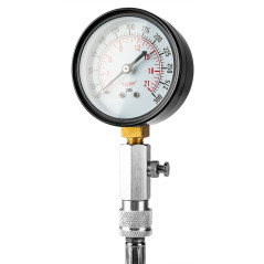 Kompressionstrycksmätare med adapteruppsättning