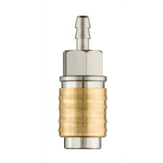 Snabbkoppling för kompressor med utlopp till 6 mm slang