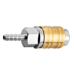 Snabbkoppling för kompressor med utlopp till 6 mm slang