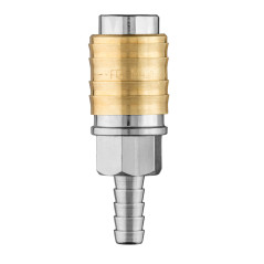Snabbkoppling för kompressor med utlopp för 8 mm slang