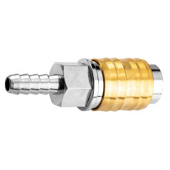 Snabbkoppling för kompressor med utlopp för 8 mm slang