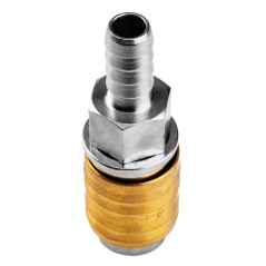 Snabbkoppling för kompressor med utlopp för 10 mm slang