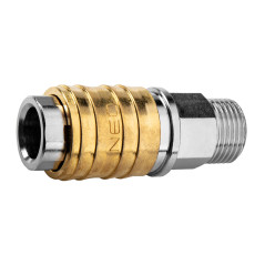 Snabbkoppling för kompressor med utvändig gänga 3/8'