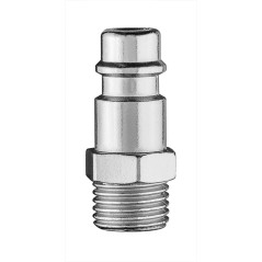 Ändstycke till snabbkoppling med utvändig gänga 1/4 tum.