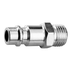 Ändstycke till snabbkoppling med utvändig gänga 1/4 tum.