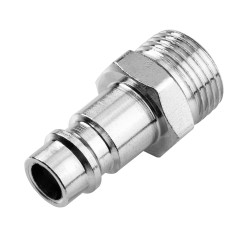 Snabbkoppling för kompressor med ändstycke, utvändig gänga 3/8 tum.