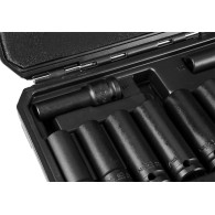 Skruvmejselbits 1/2', 10-24 mm, set med 10 st, CrMo