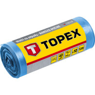 Soppsäckar 120 L, blåa, 40 mikrometer