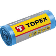 Soppsäckar 120 L, blåa, 40 mikrometer