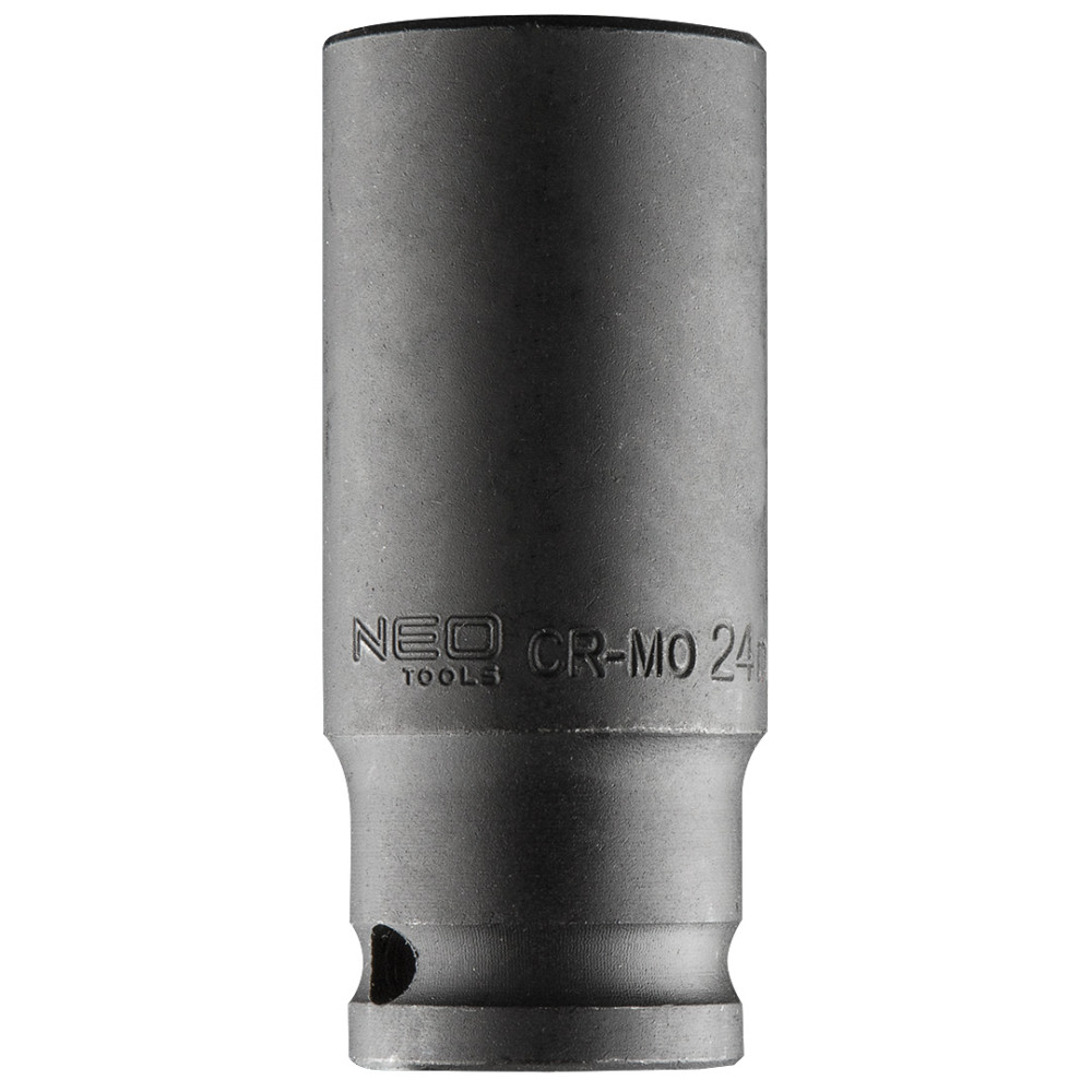 Nasadka udarowa 1/2' długa, 24 x 78mm , Cr-Mo Nasadka udarowa 1/2' długa, 24 x 78mm , Cr-Mo