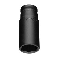 Nasadka udarowa 1/2' długa, 24 x 78mm , Cr-Mo