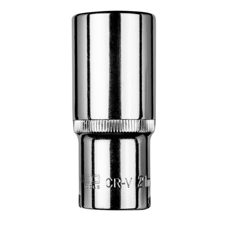 Sexkantig hylsa 3/8' lång, 21 mm