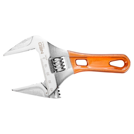 Justerbar nyckel kort 156 mm, omfång 0-43 mm