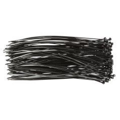 Spännband 2,5 x 200 mm, 100 st, svarta