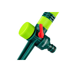 Trädgårdsspridare, justerbar vattenspridningsvinkel 0° - 360°, bevattningsområde upp till 78 m2.