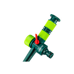 Trädgårdsspridare, justerbar vattenspridningsvinkel 0° - 360°, bevattningsområde upp till 78 m2.