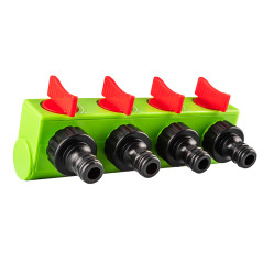 Fyrvägsventilseparator