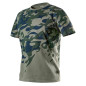 T-shirt arbetskläder med CAMO-tryck, storlek XXL