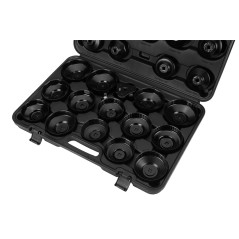 Hylsnyckelsats för oljefilter - 30 delar.