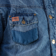 Jeansjacka fodrad med DENIM, storlek S