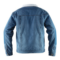 Jeansjacka fodrad med DENIM, storlek XL.