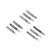 Precisionsmejsel med 9 spetsar