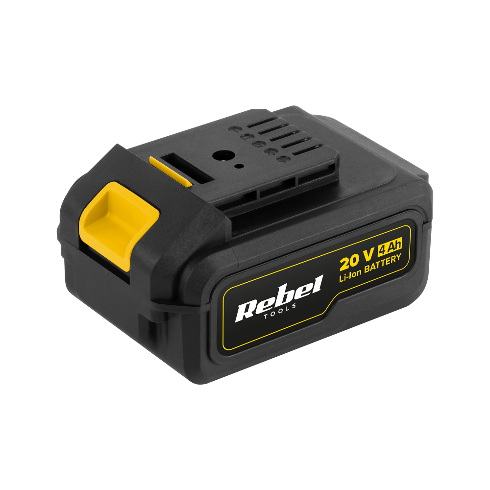 Uppladdningsbart batteri 20V 4A Rebel Tools Uppladdningsbart batteri 20V 4A Rebel Tools