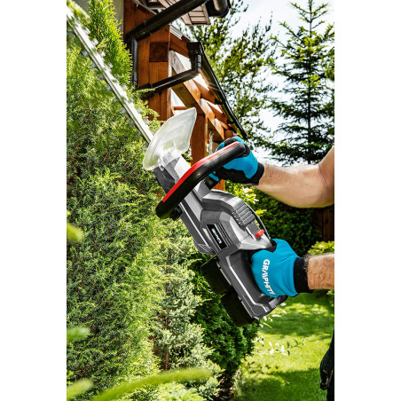 Häcksax med batteri Energy+ 36V, Li-Ion, skärbredd 520 mm, utan batteri.