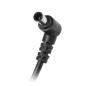 Vinklad kontakt 6,5/4,4 (19,5V/5,13A) nätadapter med kabel för Rebel-montering