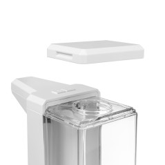 Automatisk dispenserbehållare för desinfektionsmedel 500 ml på 4 st AA-batterier Promedix PR-470.