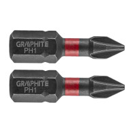 Slagbits PH1 x 25 mm, 2 st.