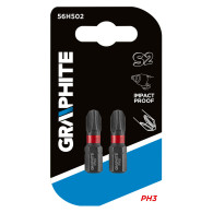 Slagbits PH3 x 25 mm, 2 stycken.