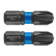 Bity udarowe PZ4 x 25 mm, 2 szt.