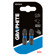 Slagbits PZ4 x 25 mm, 2 stycken.