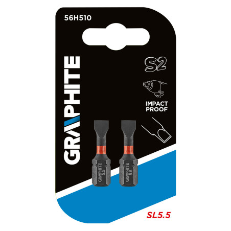 Slagborrar SL5.5 x 25 mm, 2 stycken.