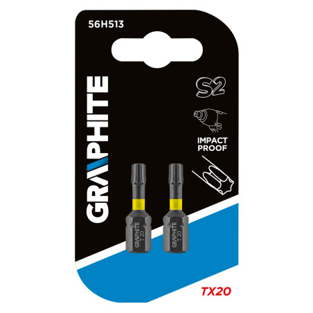 Slagbits TX20 x 25 mm, 2 st.