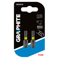Slagbits TX25 x 25 mm, 2 stycken.