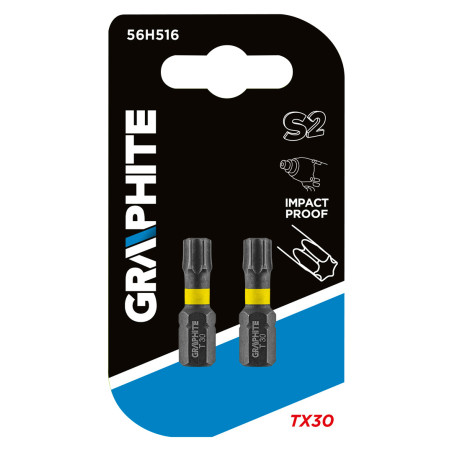 Slagbits TX30 x 25 mm, 2 stycken.