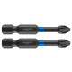 Slagbits PZ2 x 50 mm, 2 st.