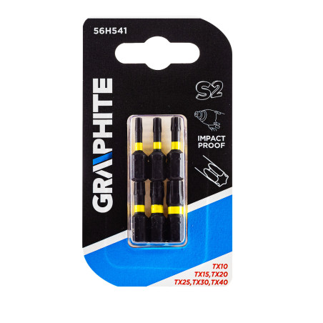 Slagbits TX10/15/20/25/30/40 x 25 mm, 6 st.