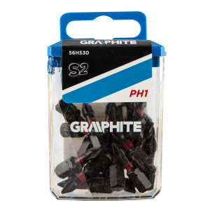 Slagbits PH1 x 25 mm, 20 stycken.