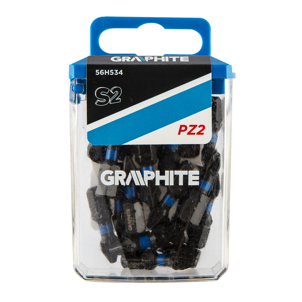 Bity udarowe PZ2 x 25 mm, 20 szt. Bity udarowe PZ2 x 25 mm, 20 szt.