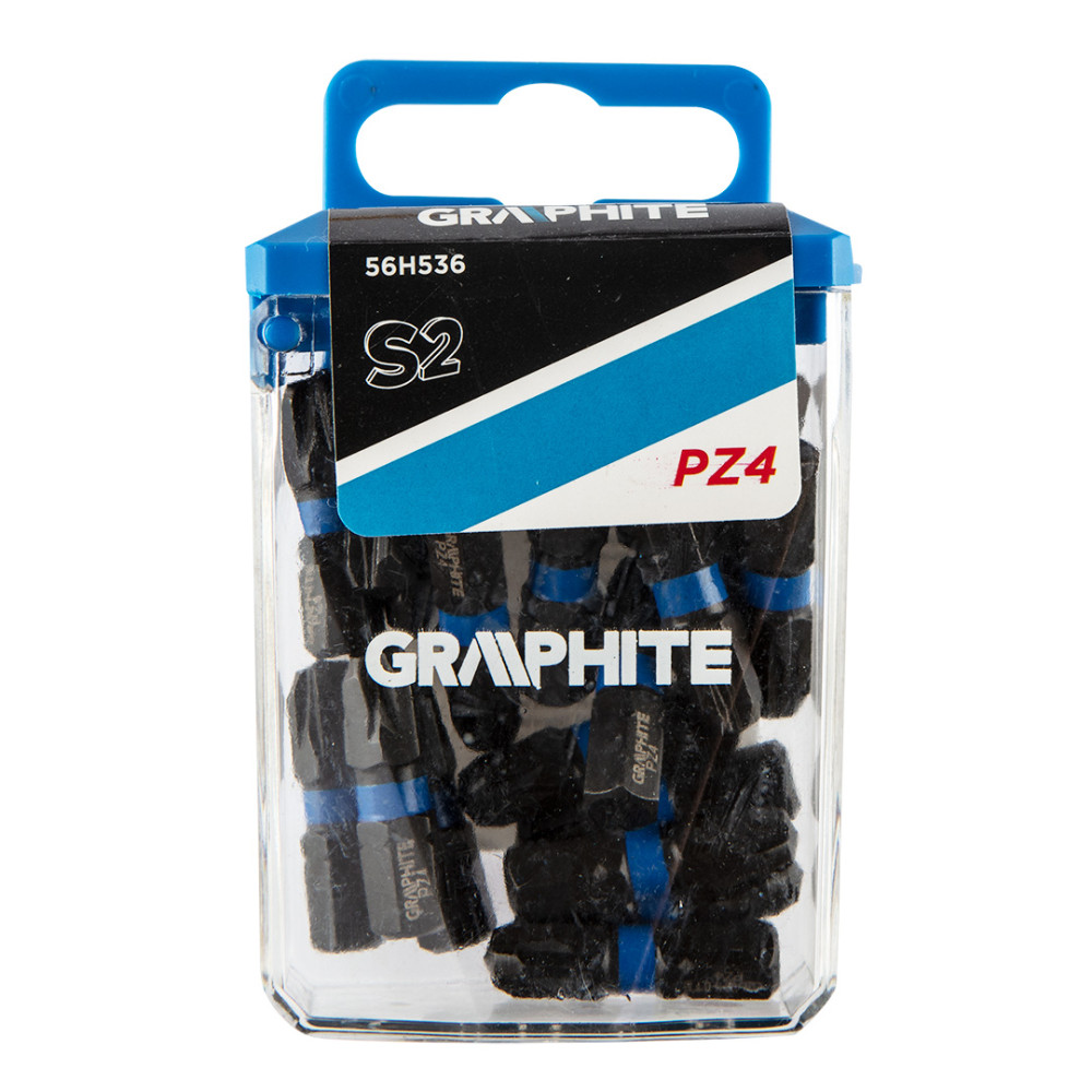 Bity udarowe PZ4 x 25 mm, 20 szt. Bity udarowe PZ4 x 25 mm, 20 szt.
