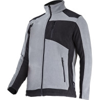 Bluza polar. ze wzmocnieniami szar.-czar., 'm', ce, lahti