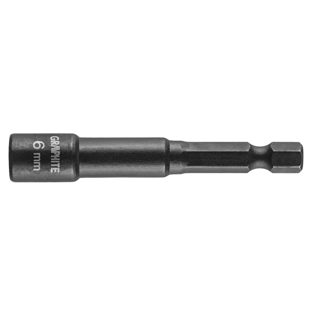 Nasadka udarowa, magnetyczna 6 x 65 mm Nasadka udarowa, magnetyczna 6 x 65 mm