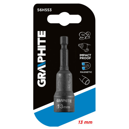 Slagfäste, magnetisk 13 x 65 mm